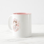 Cute Nurse Mug Personalized Gift (Devant gauche)