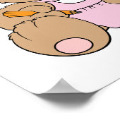 Cute Nurse RN Beer Poster (Hoek)