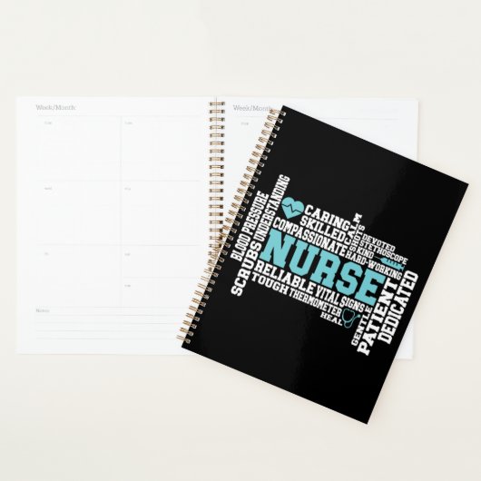 Cute Nurse RN LVN École de soins infirmiers Médica (Devant avec enveloppe)