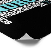 Cute Nurse RN LVN Nursing School Medical Poster (Hoek)