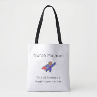 Cute Nurse Sac fourre-tout Héros de soins de santé