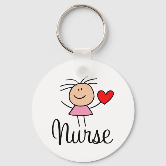 Cute Nurse Sleutelhanger (Voorkant)