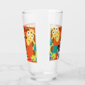 Cute nursery oerwoud decor glas (Links)