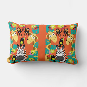 Cute nursery oerwoud decor kussen