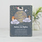 Cute Nursery Rhyme Baby shower Invitation (Debout devant)