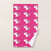 Cute Nursery Unicorn Décor (Serviette à main)