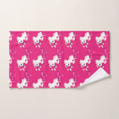 Cute Nursery Unicorn Décor (Serviette à main)