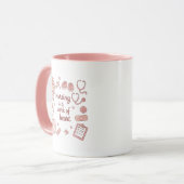 Cute Nursing Mug – Nursing Is a Work of Heart (Devant gauche)
