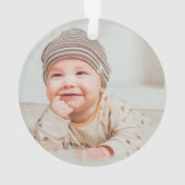 Cute Nutcracker Noël Photo personnalisée (dos)