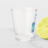 Cute obsessief-pinguïstische stoornis shot glas (Links)