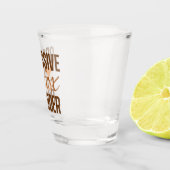 Cute obsessief-vosisstoornis shot glas (Rechts)