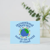 Cute Occupational Therapy Briefkaart (Staand voorkant)