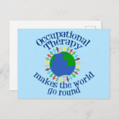 Cute Occupational Therapy Briefkaart (Voorkant / Achterkant)