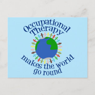 Cute Occupational Therapy Briefkaart