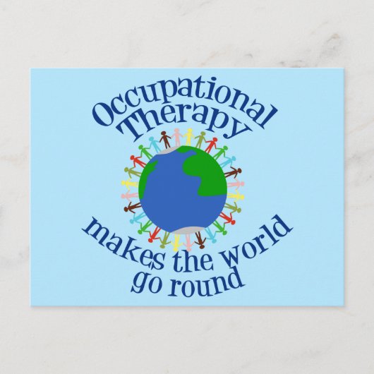 Cute Occupational Therapy Briefkaart (Voorkant)