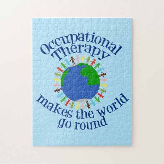 Cute Occupational Therapy Legpuzzel (Verticaal)