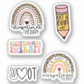 Cute Occupational Therapy OT Pack Sticker (Voorkant)