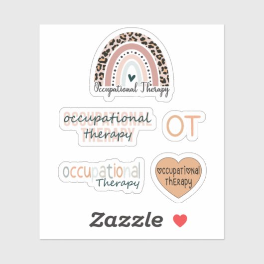 Cute Occupational Therapy OT Pack Sticker (Vel)
