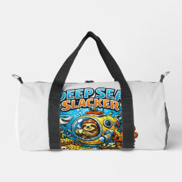 Cute Ocean Adventure Humor, Funny Sloth Diving art Plunjezak