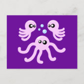 Cute Octopus Briefkaart (Voorkant)