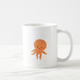 Cute Octopus Cartoon Koffiemok