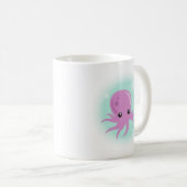 Cute Octopus Coffee Mok (Voorkant rechts)