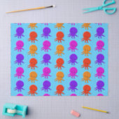 Cute Octopus Drawings Cuistom Tissuepapier (Craft)