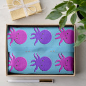 Cute Octopus Drawings Cuistom Tissuepapier (Geschenk)