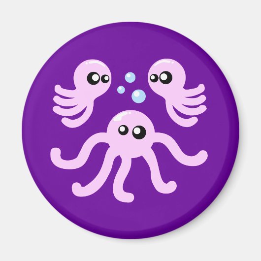 Cute Octopus Magneet (Voorkant)