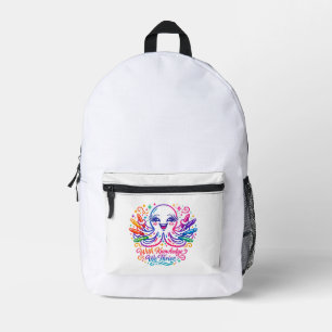 Cute Octopus Rugzak voor terug naar school
