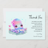 Cute Octopus Sea Creator Merci