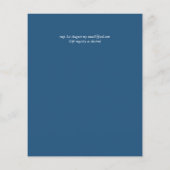 Cute Octopus Sealife Ocean Uitzicht Wedding (Achterkant)