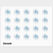 Cute Octopus Stickers (Vel)