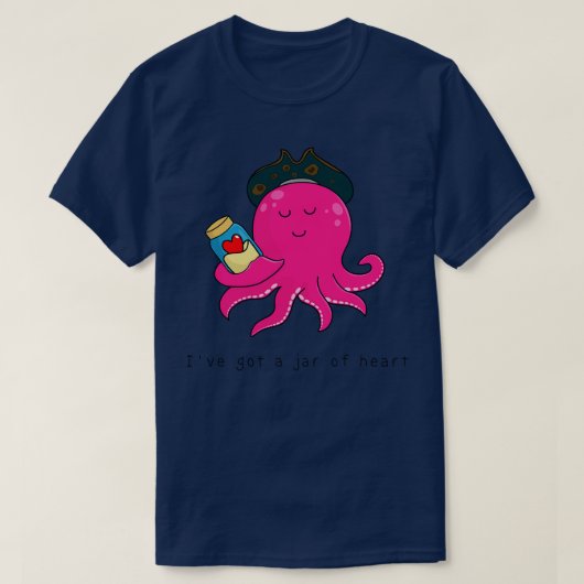 Cute Octopus T-shirt (Design voorkant)