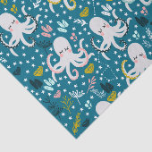 Cute Octopus Tissue Paper Tissuepapier (Detail)