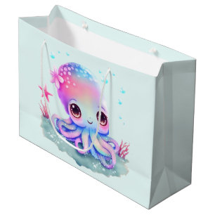 Cute Octopus Zee creatie Groot Cadeauzakje
