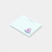 Cute Octopus Zee creatie Post-it® Notes (Schuin)