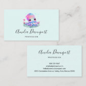 Cute Octopus Zee creatie Visitekaartje (Voorkant / Achterkant)