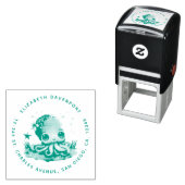 Cute Octopus Zee creatie Zelfinktende Stempel (In situ)