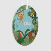 Cute Oerwoud Theme Nursery Decorative Ornament (voorkant)