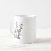 Cute Oh Deer Coffee Mok (Voorkant links)
