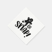 Cute Oh Snap Kerstmis Servet (Hoek)