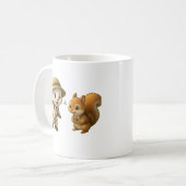Cute Okojo and Squirrel Mug – Okojo and Friends (Devant gauche)