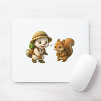 Cute Okojo and Squirrel – Okojo and Friends Muismat