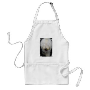 Cute Old English Sheepdog Apron Standaard Schort