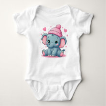 Cute Olifant Baby Body