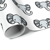 Cute olifant cadeaupapier (Rol Hoek)
