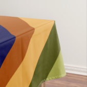 Cute Olive Sage Marine Stripes Grande Nappe (In Situ)