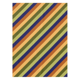Cute Olive Sage Marine Stripes Petite Nappe