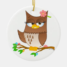 Cute Olivia VonHoot-kerstboomversiering